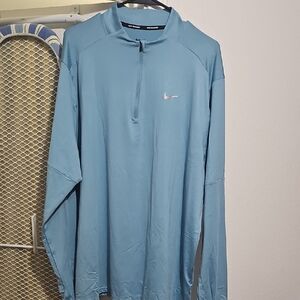 Nike Running Men's Teal Half-Zip Pullover Sx XXL